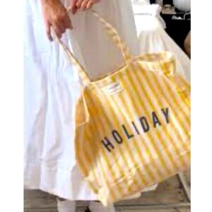 Yellow Holiday Totebag from Sézane
